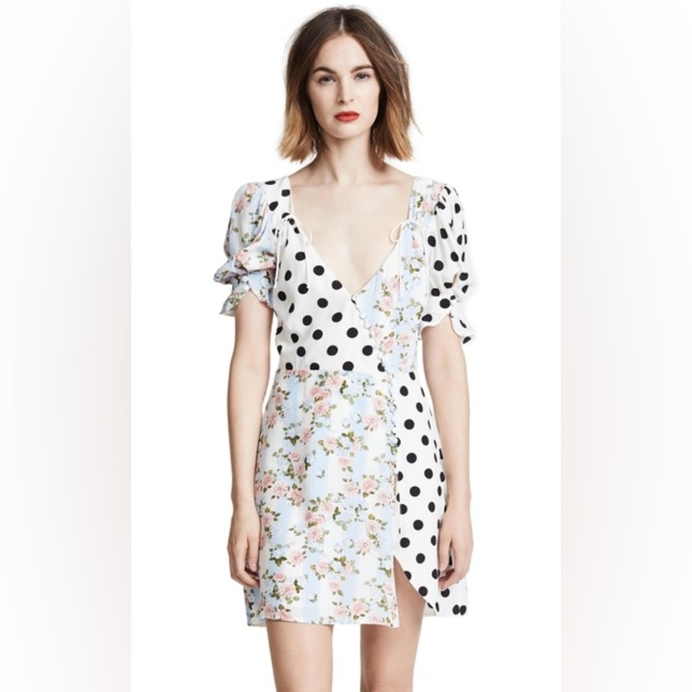For Love & Lemons Savannah Mini Dress